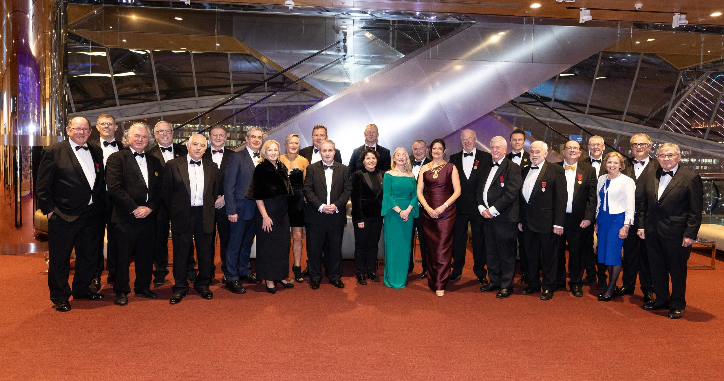 Chartered Accountants Ireland Annual Dinner at the Convention Centre Dublin - Trusted Business Leadership- with Minister Jack Chambers as guest speaker.