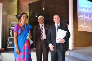 Guest speaker at the ICA India International conference in India addressing over 2,500 accountants as President of CPA Ireland on the them of supporting SMEs